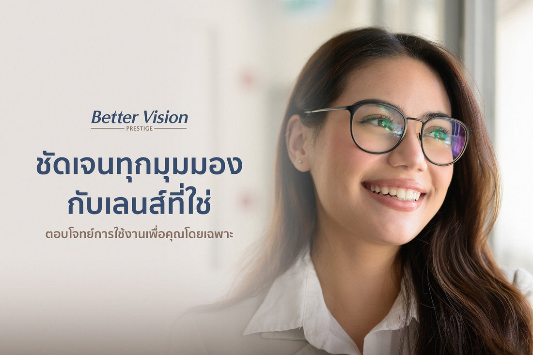 ชัดเจนทุกมุมมอง กับเลนส์ที่ใช่ ตอบโจทย์การใช้งานเพื่อคุณโดยเฉพาะ